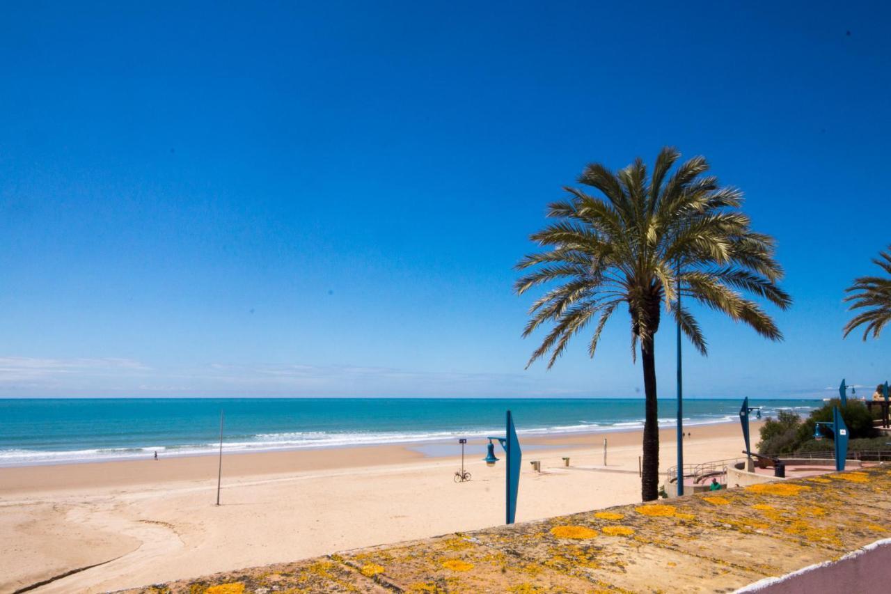Ferienwohnung La Barrosa Con Vistas Al Mar Novo Sancti Petri Exterior foto