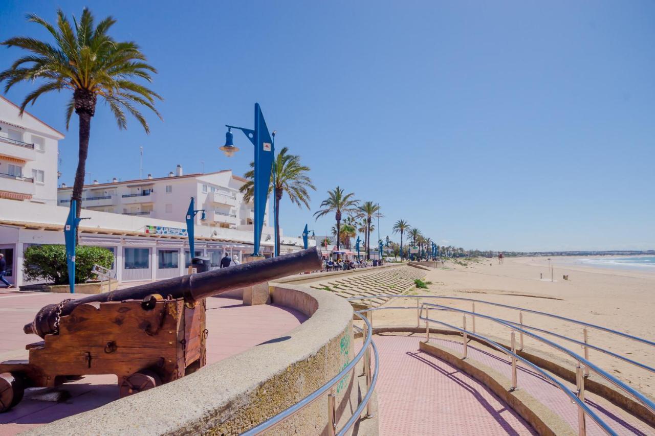 Ferienwohnung La Barrosa Con Vistas Al Mar Novo Sancti Petri Exterior foto