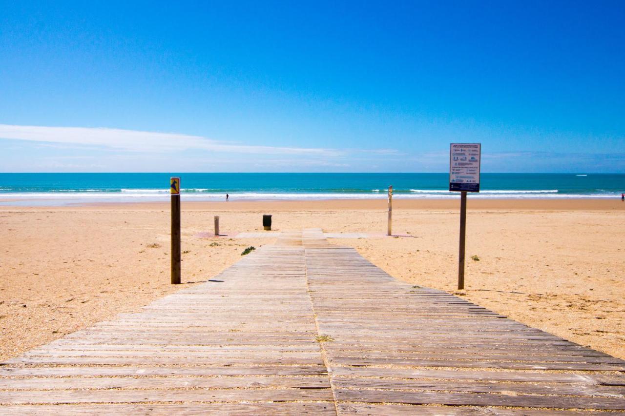 Ferienwohnung La Barrosa Con Vistas Al Mar Novo Sancti Petri Exterior foto